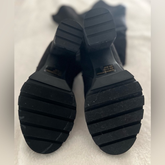 NWB Wild Diva Faux Suede Over-The-Knee Boots (Wide) 8 - Picture 5 of 7